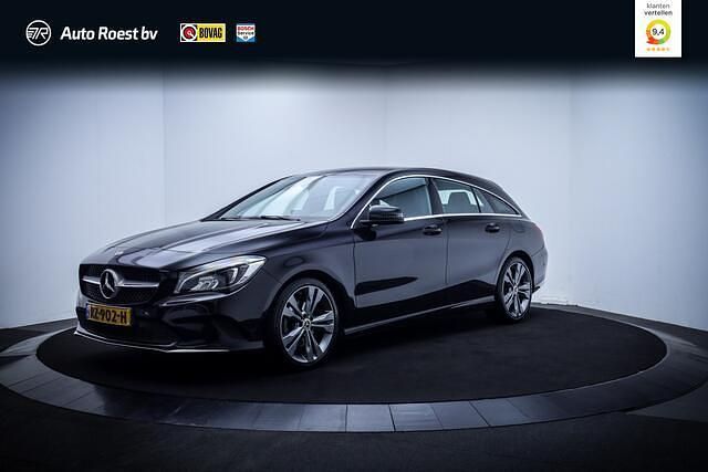 Zwart (metallic) Occasion 2018 Mercedes CLA180 Shooting Brake Business Stationwagen | € 18.950 (Goede deal) - Afbeelding 1/1