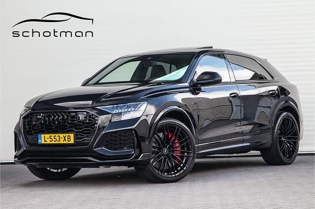 Zwart Gebruikt 2020 Audi RS Q8 Design SUV | € 107.500 (Eerlijke prijs) - Afbeelding 1/4