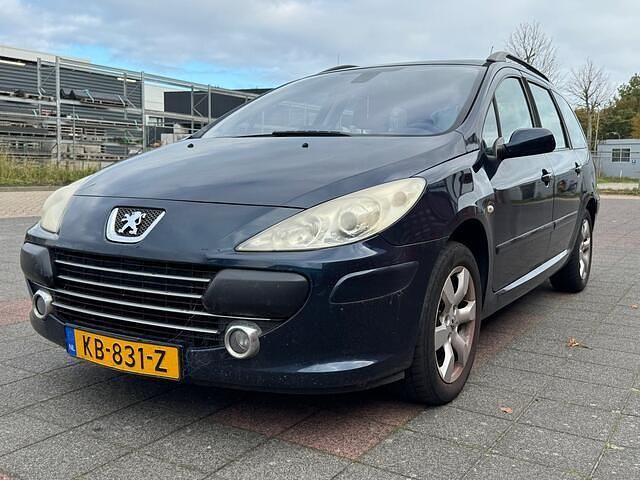 Blauw Gebruikt 2008 Peugeot 307 Premium Stationwagen | € 750 (Goede deal) - Afbeelding 1/4