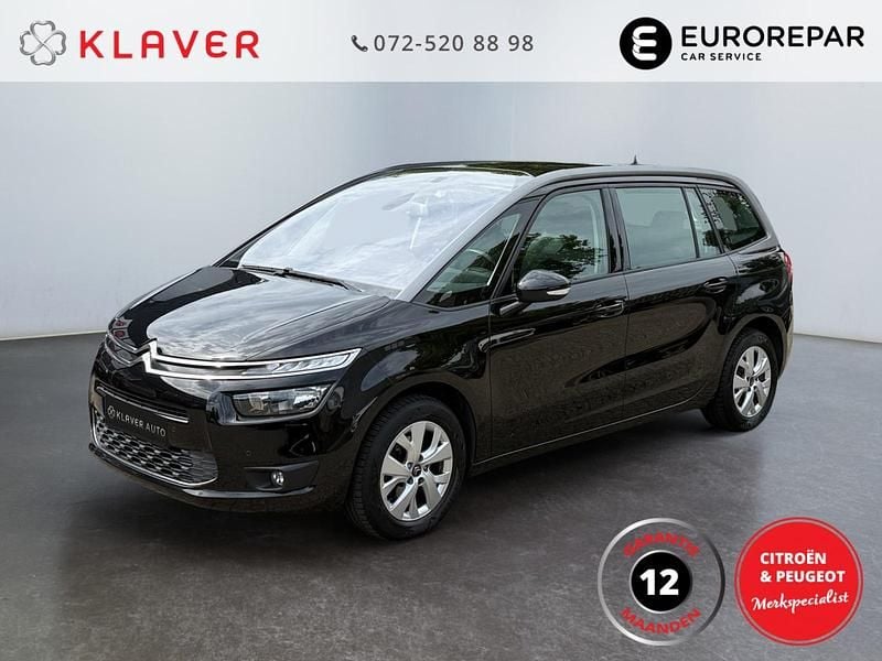Zwart Gebruikt 2016 Citroën Grand C4 Picasso Exclusive MPV | € 12.950 (Iets duurder) - Afbeelding 1/4