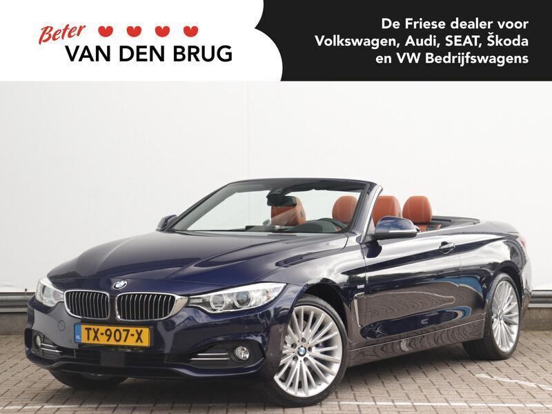 Blauw Gebruikt 2017 BMW 440 Executive Cabriolet | € 38.950 (Eerlijke prijs) - Afbeelding 1/3