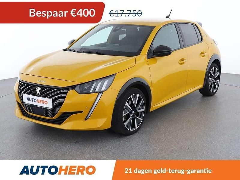 Geel Gebruikt 2021 Peugeot 208 GT-line Hatchback | € 17.149 (Super prijs) - Afbeelding 1/3