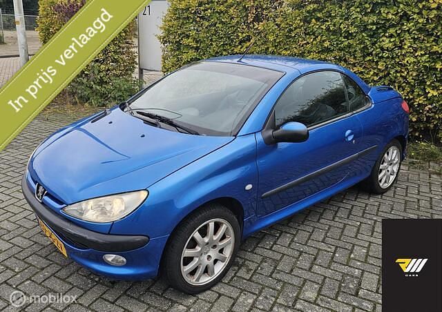 Occasion Peugeot 206 CC 109 PK (80 kW) 2002 Blauw Cabriolet