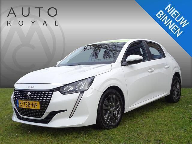 Wit Gebruikt 2021 Peugeot 208 Active Hatchback | € 11.995 (Goede deal) - Afbeelding 1/4