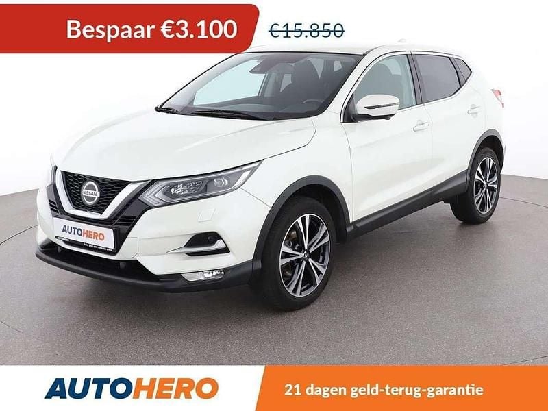 Wit Gebruikt 2018 Nissan Qashqai N-Connecta SUV | € 12.949 (Goede deal) - Afbeelding 1/3