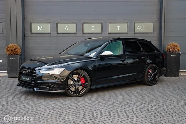 Zwart, metallic lak Gebruikt 2017 Audi S6 S-Line Stationwagen | € 38.740 (Eerlijke prijs) - Afbeelding 1/4