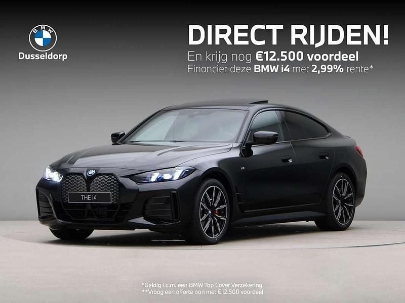 Zwart Nieuw 2025 BMW i4 M Sport Sedan | € 72.898 (Goede deal) - Afbeelding 1/4