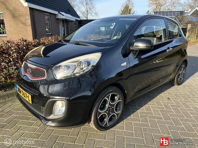 Zwart Gebruikt 2011 Kia Picanto Hatchback | € 3.250 (Goede deal) - Afbeelding 1/4