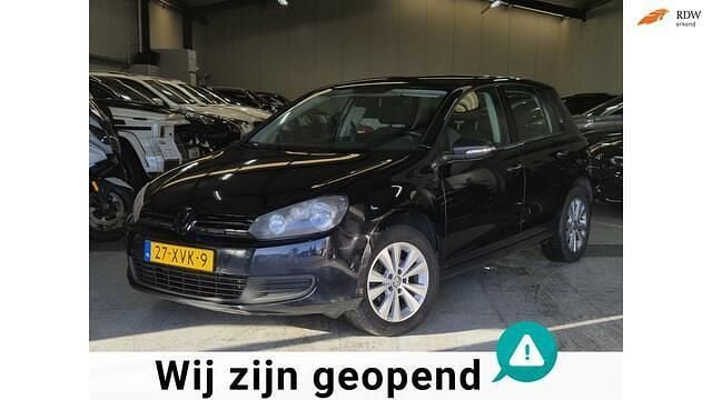 Zwart Occasion 2012 VW Golf VII Trendline Hatchback | € 5.750 (Super prijs) - Afbeelding 1/4