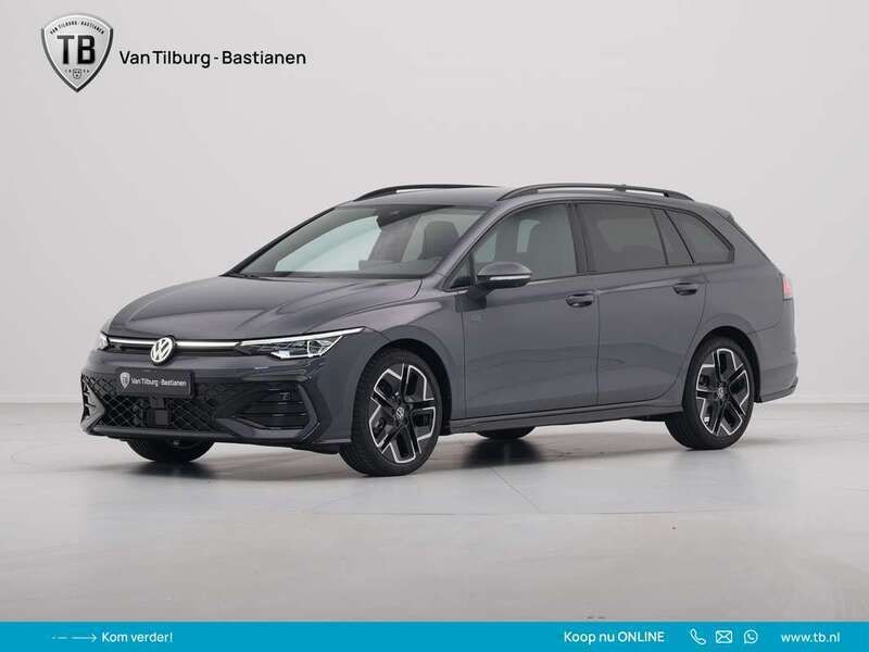 Grijs, metallic lak Gebruikt 2025 VW Golf VIII R-line Edition Stationwagen | € 43.735 - Afbeelding 1/4