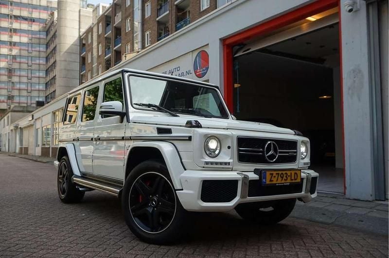 Wit Gebruikt 2015 Mercedes G63 AMG AMG SUV | € 74.940 - Afbeelding 1/4