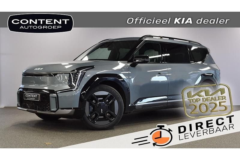 Zwart, metallic lak Gebruikt 2023 Kia EV9 GT-Line SUV | € 75.840 (Eerlijke prijs) - Afbeelding 1/4