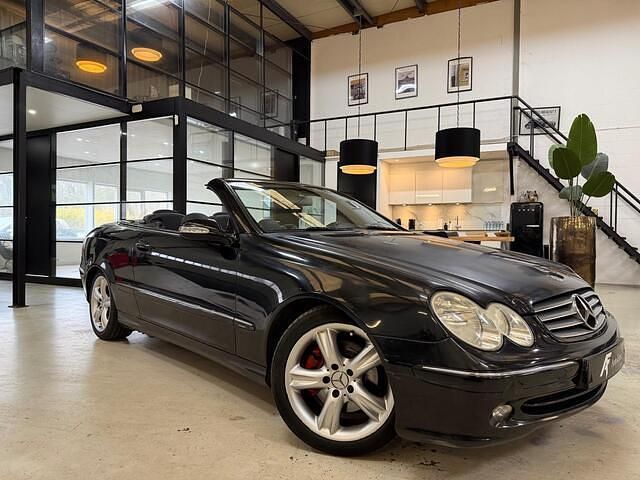 Occasion Mercedes CLK200 Elegance 163 PK (119 kW) 2004 Zwart Cabriolet