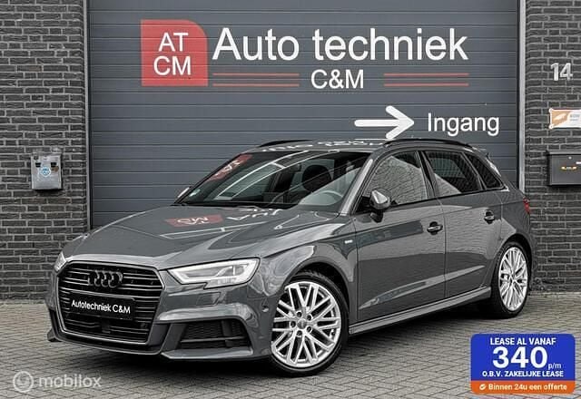 Grijs Gebruikt 2017 Audi A3 Sportback S-Line Hatchback | € 20.990 (Iets duurder) - Afbeelding 1/4