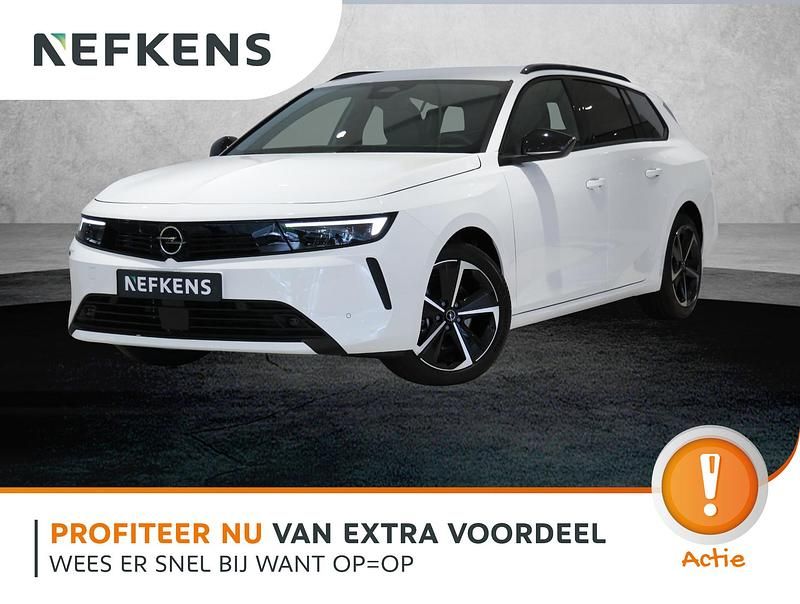Wit Nieuw 2025 Opel Astra Business Edition Stationwagen | € 36.795 (Super prijs) - Afbeelding 1/4