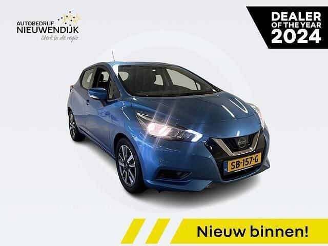 Blauw Gebruikt 2018 Nissan Micra N-Connecta Hatchback | € 10.440 (Eerlijke prijs) - Afbeelding 1/4