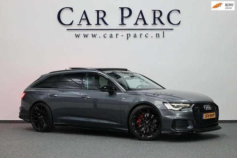 Grijs Gebruikt 2020 Audi A6 Competition Stationwagen | € 39.995 (Eerlijke prijs) - Afbeelding 1/4