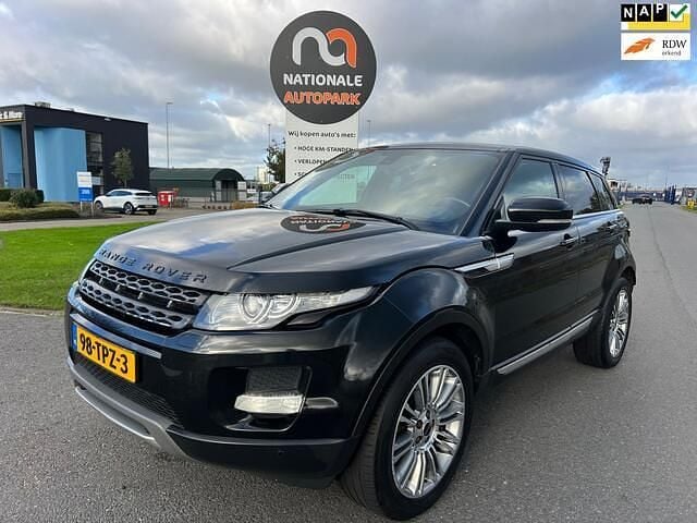 Zwart Gebruikt 2012 Land Rover Range Rover evoque Prestige SUV | € 7.999 (Eerlijke prijs) - Afbeelding 1/4