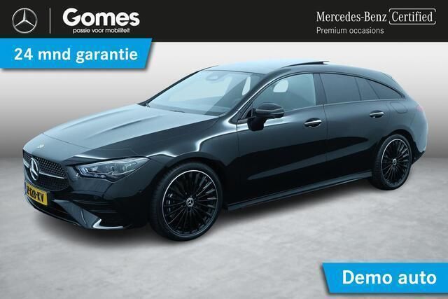 Zwart Gebruikt 2024 Mercedes CLA200 Shooting Brake AMG line Stationwagen | € 46.950 (Eerlijke prijs) - Afbeelding 1/4