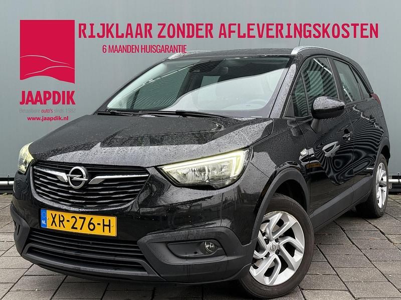 Zwart Gebruikt 2019 Opel Crossland Edition SUV | € 10.899 (Eerlijke prijs) - Afbeelding 1/4