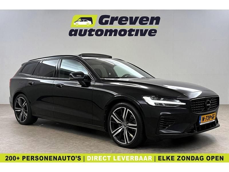 Zwart Occasion 2021 Volvo V60 R-Design Stationwagen | € 28.900 (Eerlijke prijs) - Afbeelding 1/4