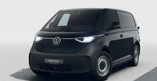 Zwart Nieuw 2025 VW ID. Buzz Business MPV | € 39.235 (Iets duurder) - Afbeelding 1/4