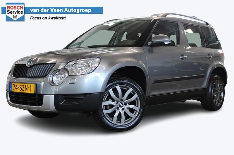 Grijs Gebruikt 2012 Skoda Yeti Tour SUV | € 5.950 (Eerlijke prijs) - Afbeelding 1/4
