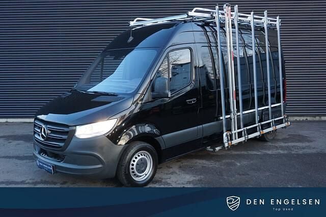 Zwart Occasion 2020 Mercedes Sprinter Van | € 28.900 (Super prijs) - Afbeelding 1/4