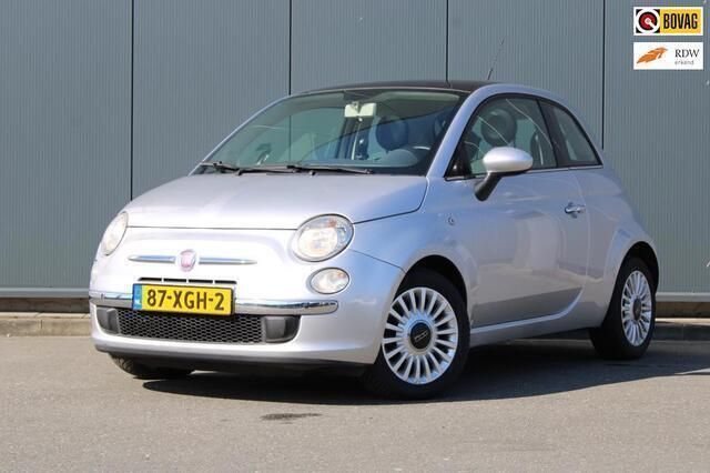 Grijs Gebruikt 2011 Fiat 500 Lounge Hatchback | € 5.450 (Eerlijke prijs) - Afbeelding 1/4
