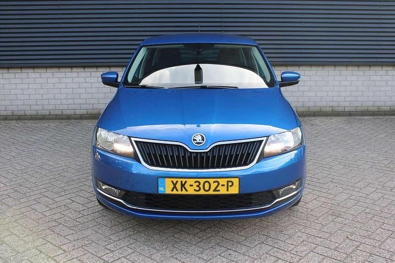 Occasion Skoda Rapid Clever 95 PK (69 kW) 2019 Blauw (metallic) Stationwagen