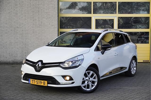 Wit Gebruikt 2018 Renault Clio GrandTour LIMITED Stationwagen | € 7.950 (Eerlijke prijs) - Afbeelding 1/4