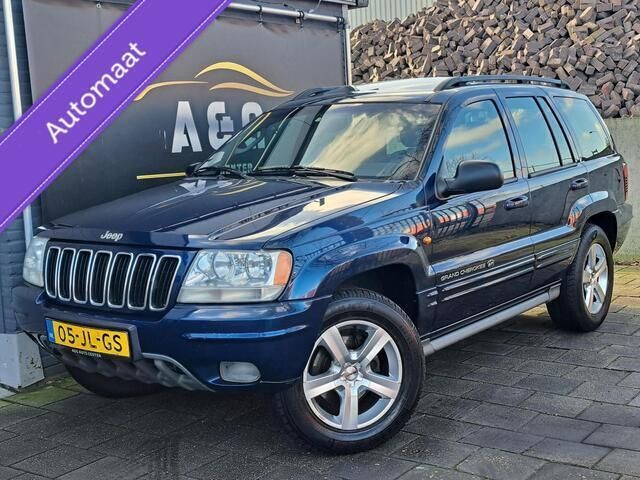 Blauw Gebruikt 2002 Jeep Grand Cherokee Overland SUV | € 6.495 - Afbeelding 1/4