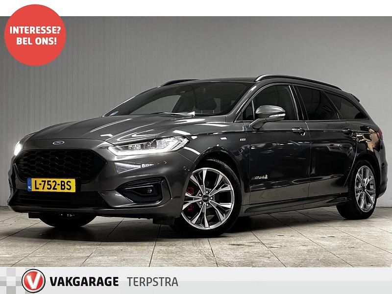 Grijs (metallic) Occasion 2021 Ford Mondeo ST-Line Stationwagen | € 16.995 (Eerlijke prijs) - Afbeelding 1/4