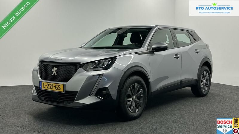 Grijs Gebruikt 2021 Peugeot 2008 Active SUV | € 17.000 (Eerlijke prijs) - Afbeelding 1/4