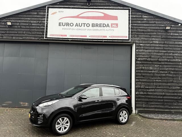 Zwart Gebruikt 2017 Kia Sportage Comfort SUV | € 15.750 (Eerlijke prijs) - Afbeelding 1/4