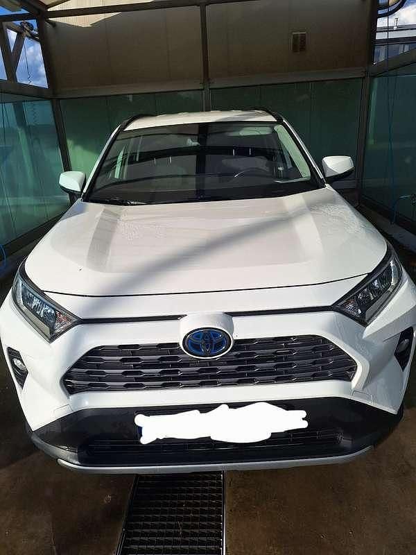Wit Gebruikt 2021 Toyota RAV4 Hybrid Style SUV | € 37.000 (Goede deal) - Afbeelding 1/4