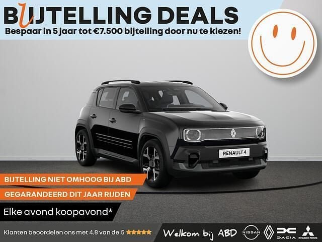 Zwart Nieuw 2025 Renault R4 Komfort SUV | € 35.190 (Eerlijke prijs) - Afbeelding 1/4