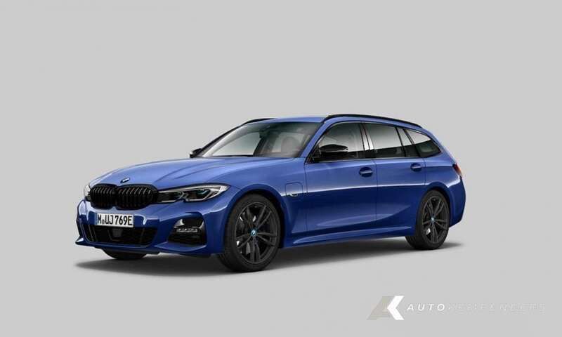 Blauw, metallic lak Gebruikt 2022 BMW 330e M Sport Stationwagen | € 38.900 (Goede deal) - Afbeelding 1/4