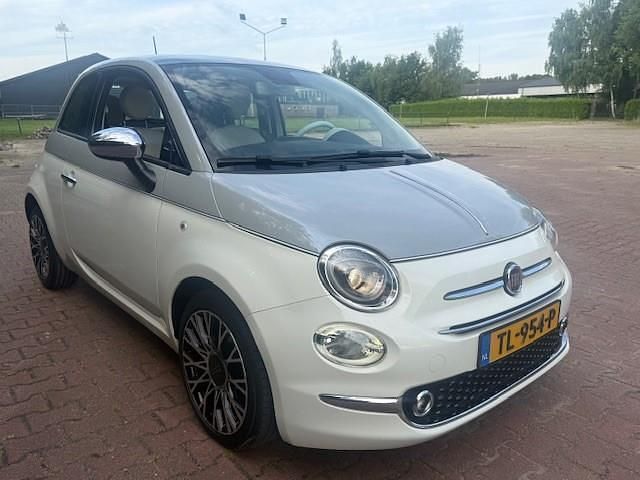 Wit Gebruikt 2018 Fiat 500 Collezione Hatchback | € 9.900 (Eerlijke prijs) - Afbeelding 1/4
