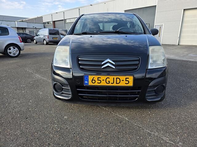 Zwart Gebruikt 2008 Citroën C2 Furio Hatchback | € 1.499 - Afbeelding 1/4