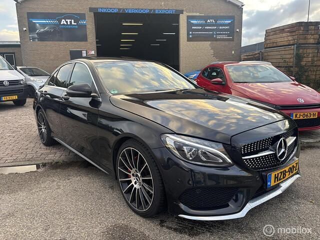 Zwart Gebruikt 2016 Mercedes C220 Ambition Sedan | € 21.950 (Eerlijke prijs) - Afbeelding 1/4