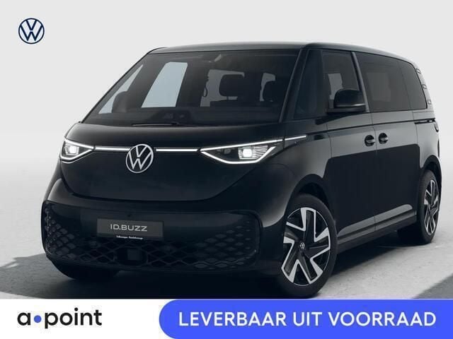 Zwart Nieuw 2025 VW ID. Buzz Pro Van | € 68.665 (Iets duurder) - Afbeelding 1/4
