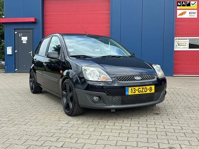 Zwart Gebruikt 2008 Ford Fiesta Cool & Sound Edition Hatchback | € 1.750 (Goede deal) - Afbeelding 1/4