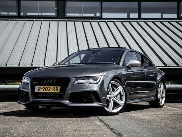 Grijs Gebruikt 2014 Audi RS7 S-Line Hatchback | € 52.650 - Afbeelding 1/4