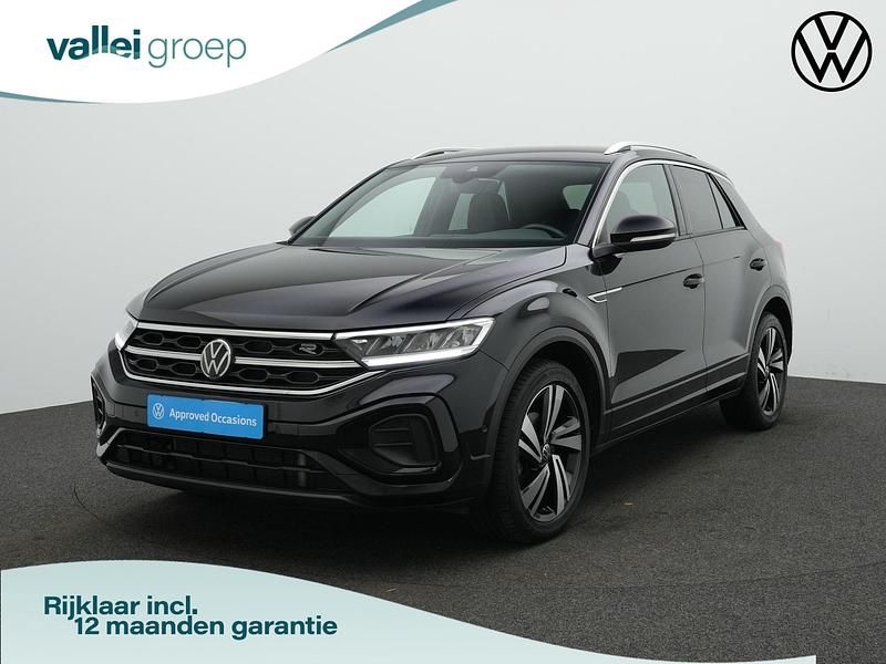 Zwart Occasion 2024 VW T-Roc R-line SUV | € 30.500 (Goede deal) - Afbeelding 1/4
