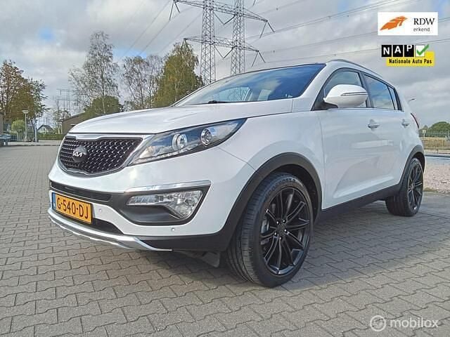 Wit Gebruikt 2014 Kia Sportage SUV | € 12.500 (Eerlijke prijs) - Afbeelding 1/4