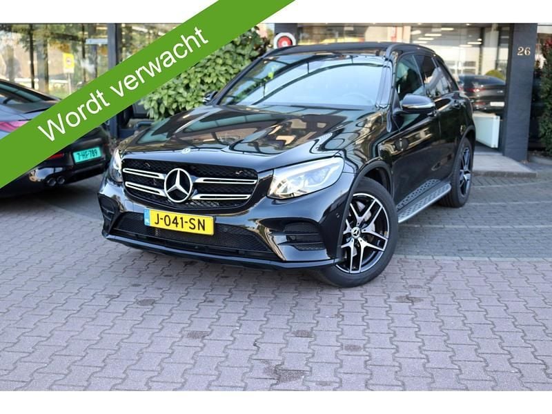 Zwart Gebruikt 2019 Mercedes GLC250 Sport Edition SUV | € 33.750 (Super prijs) - Afbeelding 1/4