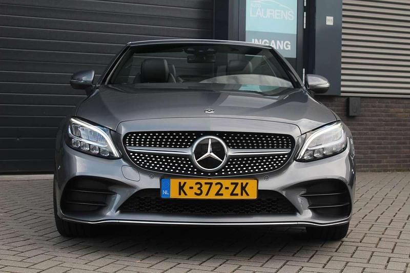 Occasion Mercedes C200 AMG line 184 PK (135 kW) 2019 Grijs Cabriolet