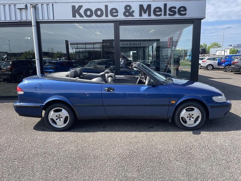 Occasion Saab 9-3 Cabriolet 150 PK (110 kW) 1998 Blauw Cabriolet