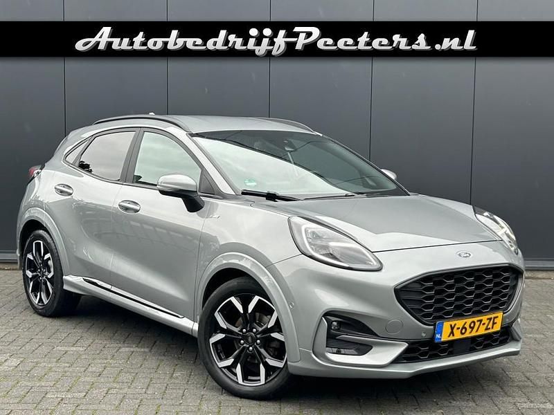 Grijs Gebruikt 2021 Ford Puma ST-Line X SUV | € 17.950 (Goede deal) - Afbeelding 1/4